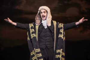 John Savournin as the Lord Chancellor © Craig Fuller